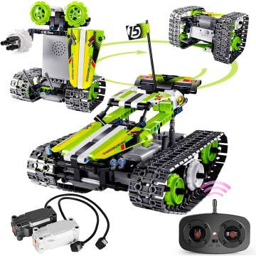 BIRANCO Remote Control Car Building Set for Kids