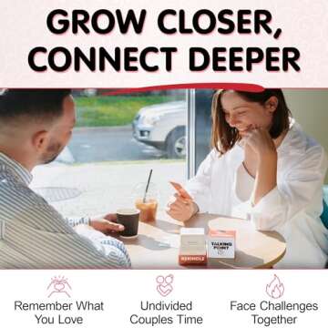 200 Couples Conversation Cards - Rekindle Couples Game for Married Couples - Questions for Long Term...