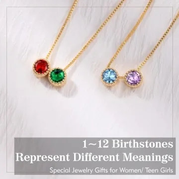 Sistble Birthstone Necklace for Women | Perfect Gift Ideas