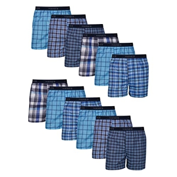 Hanes Men's Tagless Boxers - Comfort Fit, Assorted Colors