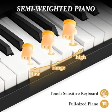 GarveeLife 88 Key Folding Piano - Perfect for Beginners