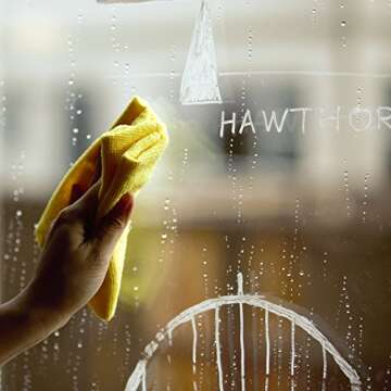 60 Microfiber Cleaning Cloth Pack , 50 Microfiber Cloth, 10 Glass Cloth