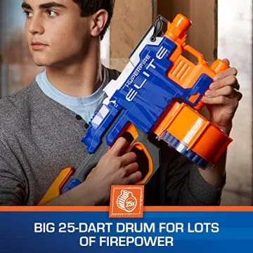 Nerf HyperFire Blaster, Fires Up to 5 Darts Per Sec