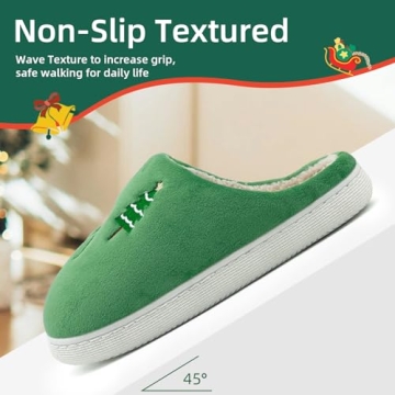 Comfortable NUIODW Kids Christmas Reindeer Slippers