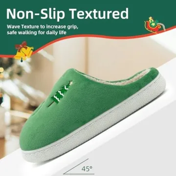 Comfortable NUIODW Kids Christmas Reindeer Slippers