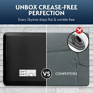 Sky Solutions Anti Fatigue Floor Mat for Home and Office Comfort