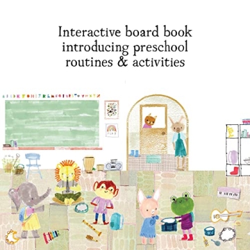 Welcome to Preschool Interactive Board Book for Kids