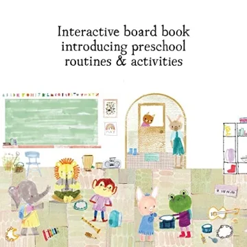 Welcome to Preschool Interactive Board Book for Kids
