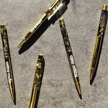 Zeta Tau Alpha Sorority Glitter Pen Set for Stylish Writing