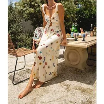 Women Vintage Lace Trim Camisole Spaghetti Strap Slim Fit Camis Low Cut Backless Tank Top Y2K Streetwear