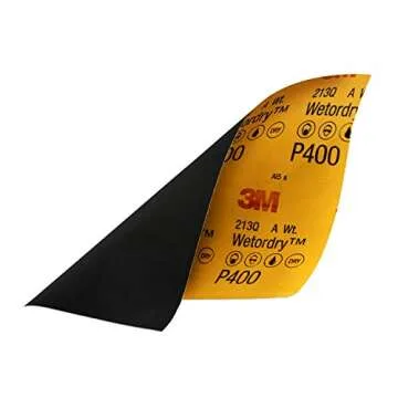 3M Wetordry Sandpaper 400 Grit for Automotive Projects