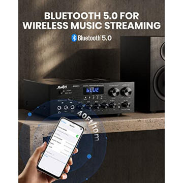 Moukey 400W Bluetooth Home Audio Amplifier System