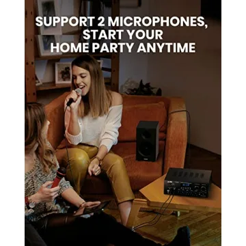 Moukey 400W Bluetooth Home Audio Amplifier System