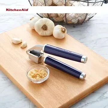 KitchenAid Classic Garlic Press, Effortless Garlic Mincing