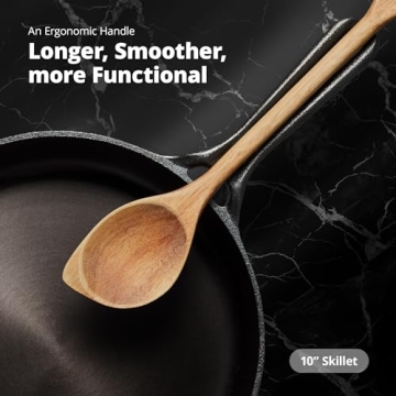 Greater Goods 10-Inch Cast Iron Skillet for Every Recipe