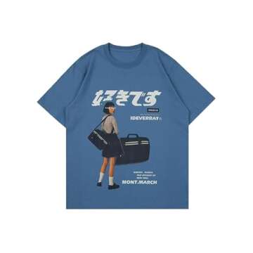 Vamtac Oversized Graphic Tees Men Tshirts Shirt for Men Vintage Shirts for Men Mens Graphic T-Shirts...