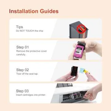 ejet Remanufactured Ink Cartridge Replacement for HP Ink 64 64XL Ink Cartridge for HP Printers Envy 7855 7858 7855 7155 7120 Inspire 7255e 7950e 7955e 7958e 7900e Tango X (1 Black, 1 Tri-Color)