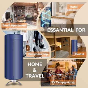 Mini Compact Clothes Dryer for Apartments and Travel