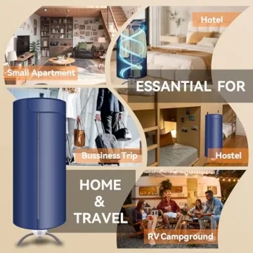 Mini Compact Clothes Dryer for Apartments and Travel