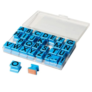 Educational Insights Alphabet Rubber Stamps for Kids' Fun