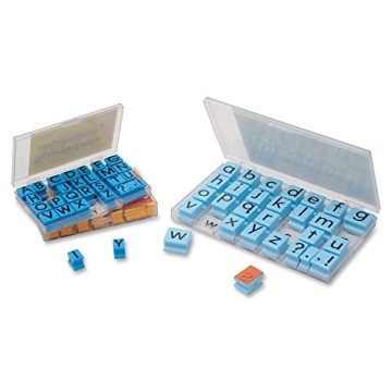 Educational Insights Alphabet Rubber Stamps for Kids' Fun