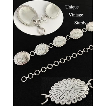 TOPACC Western Concho Belt for Women - Stylish & Versatile