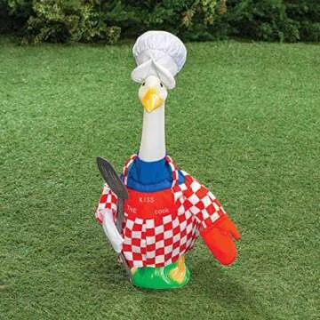 Chef Goose Outfit by Gaggleville for Outdoor Decor