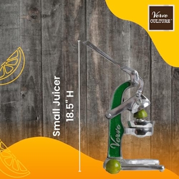 Artisan Cast Aluminum Manual Juicer for Fresh Citrus Drinks