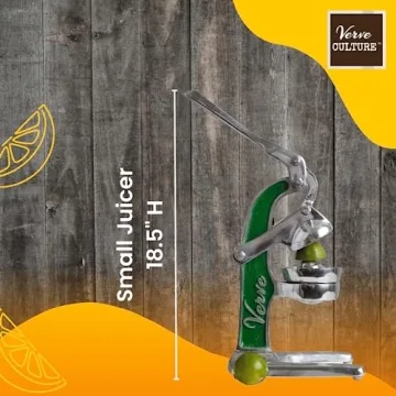 Artisan Cast Aluminum Manual Juicer for Fresh Citrus Drinks