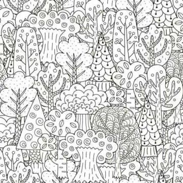 Playful Patterns Coloring Book: For Kids Ages 6-8, 9-12