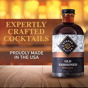Strongwater Old Fashioned Mix - Craft Cocktail Mixer