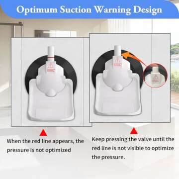 Shower Foot Rest for Shaving Legs, Pedicure Foot Rest, Foot Stand for Inside Shower with Powerful Su...