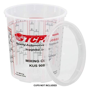 Custom Paint Mixing Cups w/ Lids – 10oz Case of 100