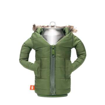 Puffin - The Pahka Parka - Insulated 12 oz Can Cooler I Beer Bottle & Soda Can Insulator, Keep Drink...