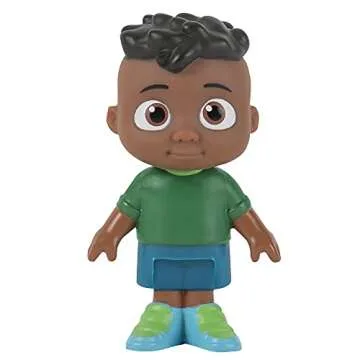 CoComelon Carry Along Figure Case - Includes 2 Articulated Figures, JJ and Cody - Play On The Go - The Perfect Travel Gift - Toys for Kids, Toddlers, and Preschoolers