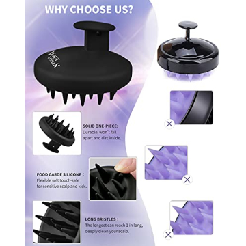 BEAUTLOHAS Scalp Massager for Hair Growth & Dandruff Treatment