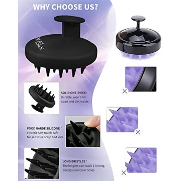 BEAUTLOHAS Scalp Massager for Hair Growth & Dandruff Treatment