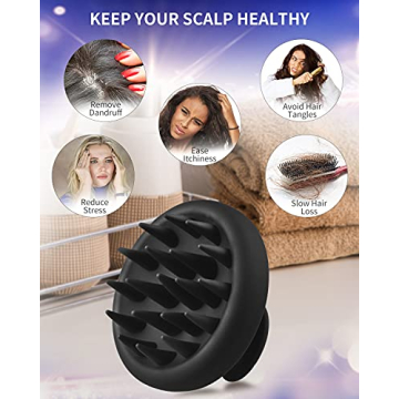 BEAUTLOHAS Scalp Massager for Hair Growth & Dandruff Treatment