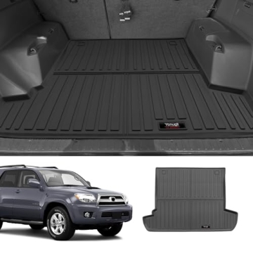 Custom for 2003-2009 Toyota 4Runner Cargo Mats Trunk Liner All Weather TPE Protection Mat Accessorie...