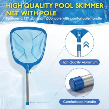 FEED GARDEN Hot Tub Pool Skimmer - Ultra-Fine Mesh
