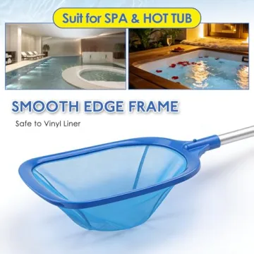 FEED GARDEN Hot Tub Pool Skimmer - Ultra-Fine Mesh