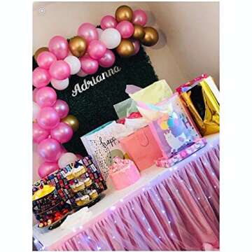 Two Set of Three Tier Cake Stand and Fruit Plate by Imillet -Stainless Steel Stand of Golden for Cakes Desserts Fruits Dried Fruit Candy Buffet Stand for Wedding &Home&Party Serving Platter (2 pack)