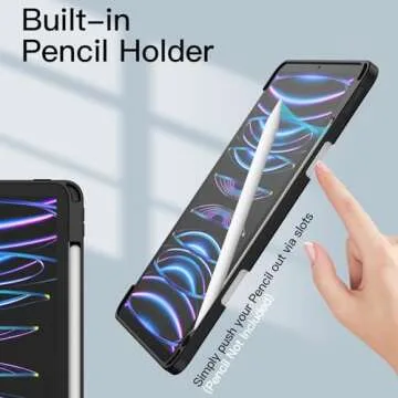 JETech iPad Pro 11 Inch Case with Pencil Holder