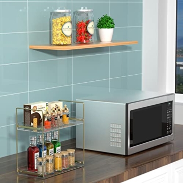 Stylish 2-Tier Bathroom Countertop Organizer for Home