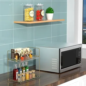 Stylish 2-Tier Bathroom Countertop Organizer for Home