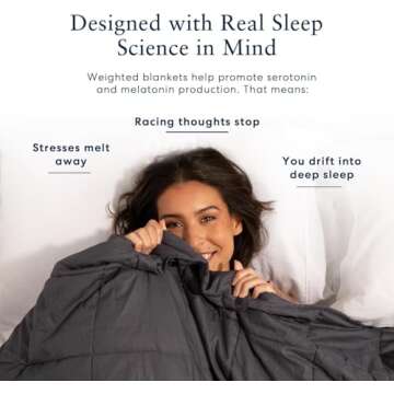 Luna Luxe Cotton Weighted Blanket for Adults - Oeko-Tex Premium Soft Blanket [15lbs - Full - 48" x 72"] [Light Grey]
