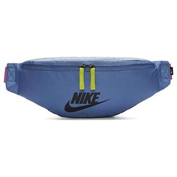NIKE Heritage Hip Pack, Indigo Storm/Indigo Fog/Black, Misc