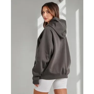 Lauweion Women's Oversized Fleece Hoodie for Ultimate Comfort