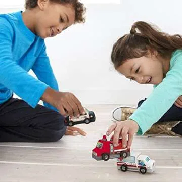 Creative DIY Rescue Vehicles Kit for Kids - Made By Me