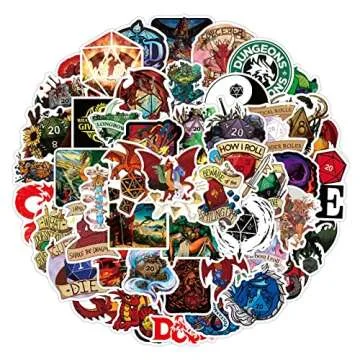 Dragons Gifts Stickers Pack 50PCS for Kids Teens Adults